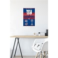 thumbnail image 4 of NFL New York Giants - Champions 23 Wall Poster, 14.725" x 22.375", 4 of 4