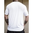 thumbnail image 2 of Camiseta gráfica para hombre con estampado de cara sonriente y ojos cruzados, camisetas informales y cómodas para el verano, ropa para hombre., 2 of 5