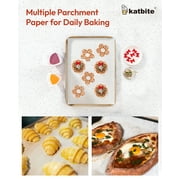 Katbite 100Pcs 16x24 inch Heavy Duty Parchment Paper Sheets,Parchment Sheets for Baking