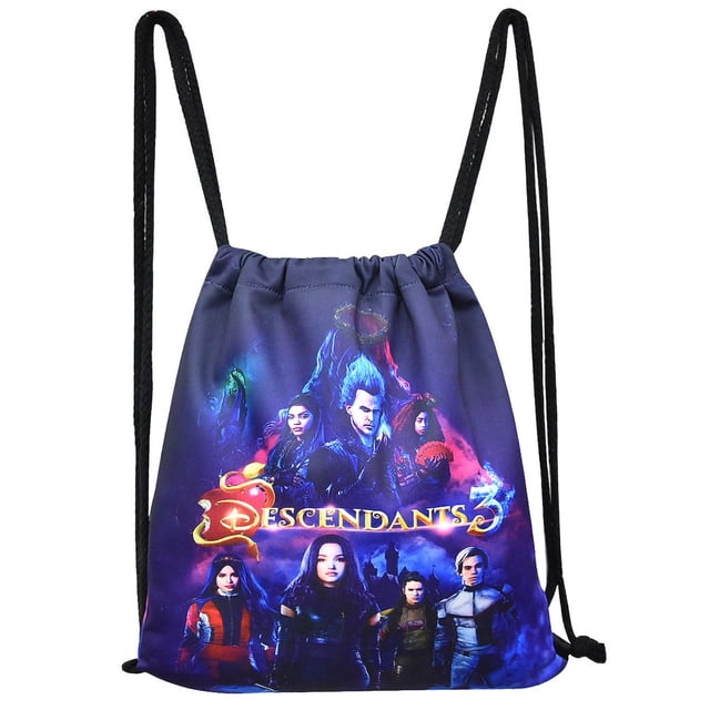Mochila con cordón Descendants Anime 35x31 cm Poliéster