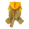 thumbnail image 3 of oshhnii Dinosaur Dog Hoodie Comfortable Cosplay Dog Sweatshirt Dog Halloween Costume for S, 3 of 9