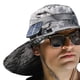 thumbnail image 3 of Sombrero Pesca Al Aire Libre Ancha Con Ventilador Carga Solar/USB para Jardín Playa, 3 of 9