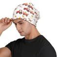 Beanie for Women Men, Tractor With Farm Animals Soft Beanie Hats Winter