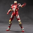 thumbnail image 3 of ZD Toys Anniversary Series 1/10th Scale Iron Man Mark XIX MK19 Tiger Collector Action Figure, 3 of 4