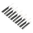 thumbnail image 2 of Tail Comb Set, Hair Styling Lift Teasing Comb SetSet Portable 10pcs Alloy Comfortable Handles  For Barbershop For Barber, 2 of 8