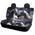thumbnail image 2 of Pzuqiu Car Seat Covers Full Set Easy to Install, Compatible with Car Seats SUV Seats, Front and Rear Seat Cover Set Fit for Truck Cars Breathable, Horse Galaxy, 2 of 10