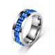 thumbnail image 1 of Anillos de cadena giratoria de acero de titanio para mujeres y hombres, anillo giratorio de descompresión, anillo de cadena multifuncional, abrebotellas, regalo, 1 of 4