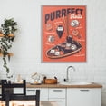 thumbnail image 3 of Stupell Industries Modern Purrfect Rolls Sushi Cats Gray Framed Giclee Art, 24 x 30, by Tobe Fonseca, 3 of 8