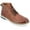 Brown, variant on Vance Mens Dalvin Lace-up Moc Toe Ankle Boot