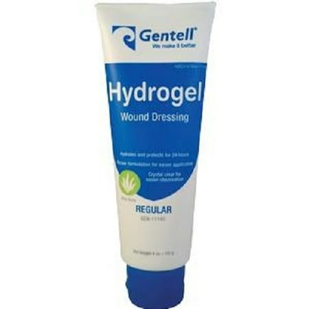Viscous Hydrogel - Gentell Hydrogel Wound Dressing 4 oz Tube, Hydrating Gel-1 Each