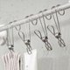 thumbnail image 2 of Estante de almacenamiento con Clip de gancho, soporte para cocina y baño, acero inoxidable, multiusos, 8 Uds., 2 of 5