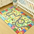 thumbnail image 6 of TWINNIS Kids Playmat Rugs ABC Educational Learning Area Rugs Carpet for Kids Playroom Classroom,5'x7',Grass Green, 6 of 7