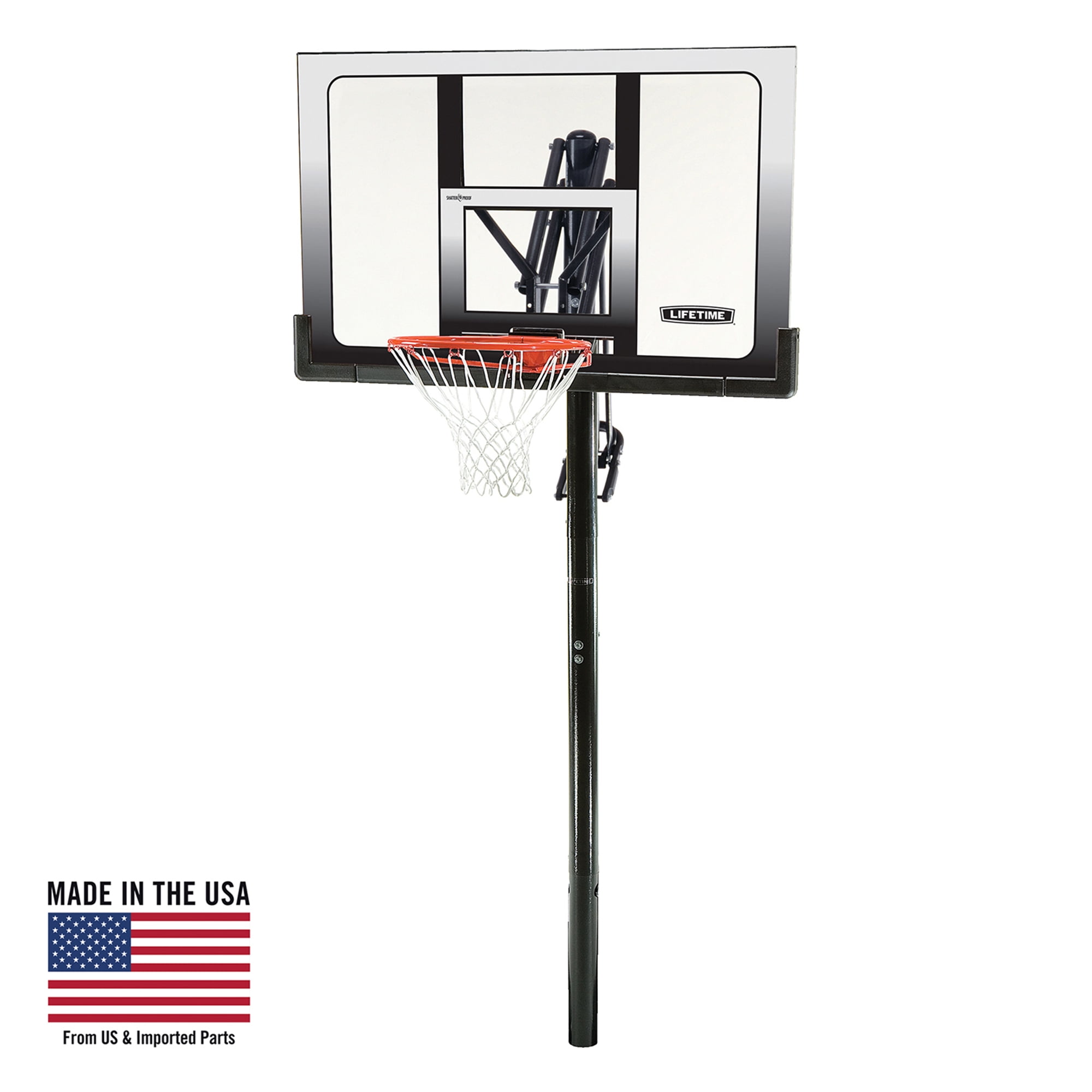 reebok basketball hoop in ground