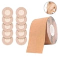 thumbnail image 2 of Uds. Cinta para senos - Cinta para levantar senos y cubierta desechable para pezones redondos, sujetador adhesivo para senos Push Up kaili Sencillez, 2 of 4