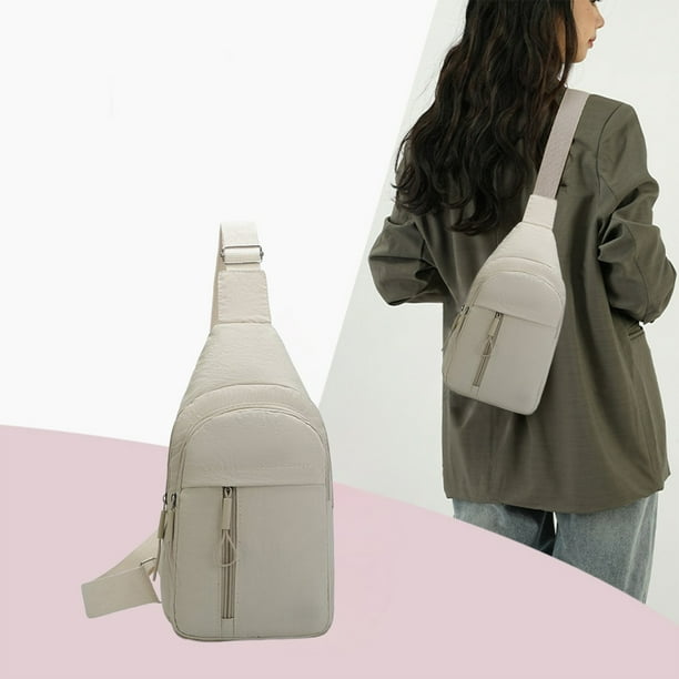 Mejor bolsa bandolera para deportes - Almacenamiento en varios bolsillos con correa ajustable para hombres y mujeres