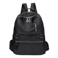 thumbnail image 1 of AMERTEER Male Female Students Solid Color Backpack Outdoor Leisure Campus Backpack Youth Simple Schoolbag，Gift, 1 of 7