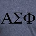 thumbnail image 3 of CafePress - Alpha Sigma Phi Greek Letters Black T Shirt - Mens Tri-blend T-Shirt, 3 of 4