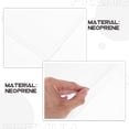 thumbnail image 4 of HLONK 10 Pcs File Protective Sleeve Paper Storage Transparent Holder Clear Plastic Folder Study Documents Protector Office, 4 of 6