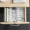 thumbnail image 4 of 1 Ensemble Boîte de Rangement en Fil Métallique Réutilisable Multifonctionnelle Transparente en Plastique Organisateur de Gestion de Ligne de Données pour la Maison, 4 of 10