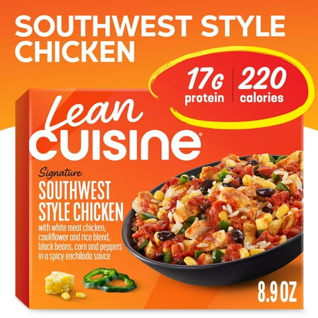 Lean Cuisine Signature Southwest Style Chicken, Frozen Lunch or Dinner Frozen Meals 8.9 oz