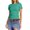 Mint Green_001, variant on T Shirts for Women Fashion Slim Fit Basic Short Sleeve Crew Neck Casual Tee Top for Daily Wear Plus Size Solid Color Summer Tops Blue_002,XXXL