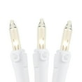 thumbnail image 4 of Novelty Lights Clear 100 Light Incandescent Mini Christmas String Lights, White Wire, 34 Feet, 4 of 6