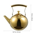 thumbnail image 3 of Stainless Steel Kettle Practical Tea Kettle Water Kettle with Strainer 2L, 3 of 8