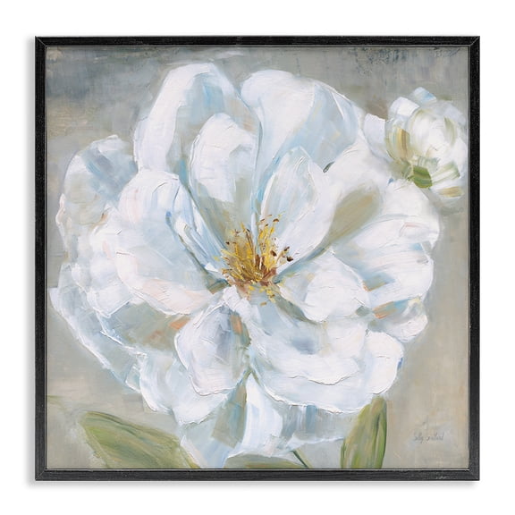 Stupell Industries Traditional Black Framed Giclee Art, 12 x 12, by Sally Swatland