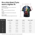 thumbnail image 5 of Saiise inside out 2 Mens Front Pocket Hawaiian Shirts Casual Floral Shirts Short Sleeve Button Down Beach Tropical Shirts, 5 of 6