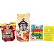 Tiny Friends Farm Reggie Rat & Mimi Mouse Tasty Mix Food (2 Lbs) and Simple Rewards Treats (3 Ounces) MerlinsMart Zine + Chews