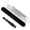 thumbnail image 2 of Ear Wax Removal Kit, Ear Wax Remover, 8 Pcs Ear Cleaning Tools Stainless Steel Ear Cleaner Ear Picks Earwax Removal Tool Set with Brush and Storage Box for Children and Adults, 2 of 7