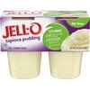 Jell-O Fat Free Ready-to-Eat Tapioca Pudding Snack Cups, 4 ct Cups