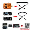 thumbnail image 2 of Cable de audio espiral Digirig Mobile uSDX PTT 1,8 m, 2 of 5