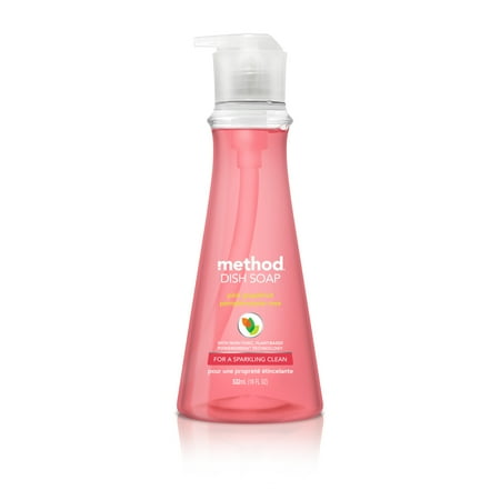 method Dish Soap, Pink Grapefruit, 18 ounce