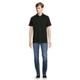 thumbnail image 3 of Athletic Works Men's & Big Men's Active Polo Shirt, Sizes S- 3XL, 3 of 5