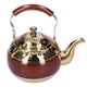 thumbnail image 5 of Tetera de 1,5 l, hervidor de agua de té de acero inoxidable 304, hervidor de café para cocina de inducción, dorado, 5 of 8