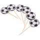 thumbnail image 1 of VERDANVERSE 60Ud Topper Para Cupcake Fútbol Para Fiesta Material Multicolor, 1 of 6