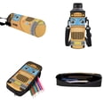 thumbnail image 5 of Binienty School Bus Bookbag for Girls with Lunch Bag and Pencil Case Water Bottle Sleeve 4 Pack Elementary School Girls Backpack 3rd Grade Kids Bookbag 17 Inch for Travel Hiking Camping, 5 of 8