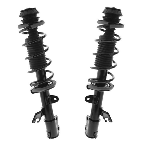 Detroit Axle - 2 Front Struts for 2012-2019 Nissan Versa Note, 2013 2014 2015 2016 2017 2018 Struts with Coil Spring Assembly Replacement Suspension