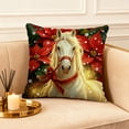 thumbnail image 4 of Christmas Pillow Covers for Decorations Indoor18x18" Christmas Pillow Covers Decorative Pillow Cases with Soft Fabric Hidden Zipper Cushion Covers, 4 of 7