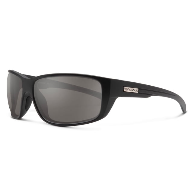 Gafas de sol Suncloud Milestone polarizadas, negro mate/gris