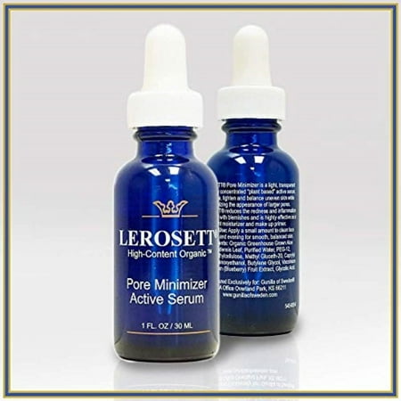 lerosett pore minimizer organic serum 1 oz: based on nutrient rich organic