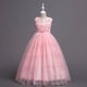 thumbnail image 2 of Vestido de niña, vestido de princesa, vestido de novia largo para niñas medianas y grandes, vestido de tutú de encaje, chaleco, vestido infantil, 2 of 5