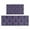 Purple Gothic Bat, variant on Purple Gothic Cat Crystal Pattern Kitchen Rugs Sets Of 2,Anti Fatigue Kitchen Mat Rugs Non Slip Washable,Decorative Kitchen Floor Mats for Kitchen,Sink,Laundry,17"x30" 17"x47"