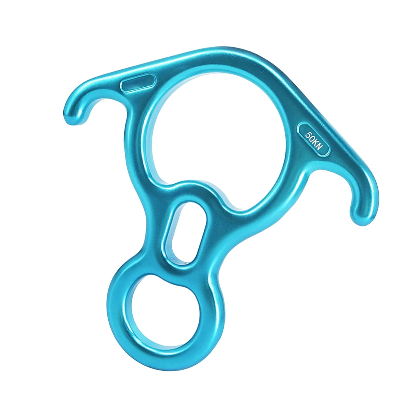 Professional Rock Climbing Equipment Figures 8 Descender For Safe And Controlled Descent In Mountaineering Environment