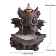 thumbnail image 7 of 1pc Purple Clay Dragon Backflow Incense Burner, Waterfall Home Decor (Without Incense), 7 of 7