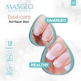 thumbnail image 2 of Base de recuperación de uñas MASGLO Advanced con aceite de árbol de té Nude, 2 of 4
