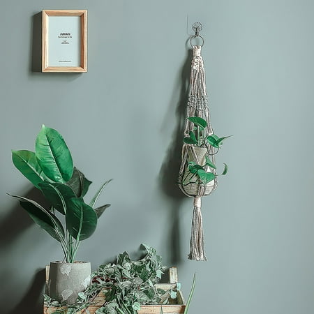 

Flower Pots Cotton Rope Hanger Garden Flower Pot Holder Hanging Basket Decoration