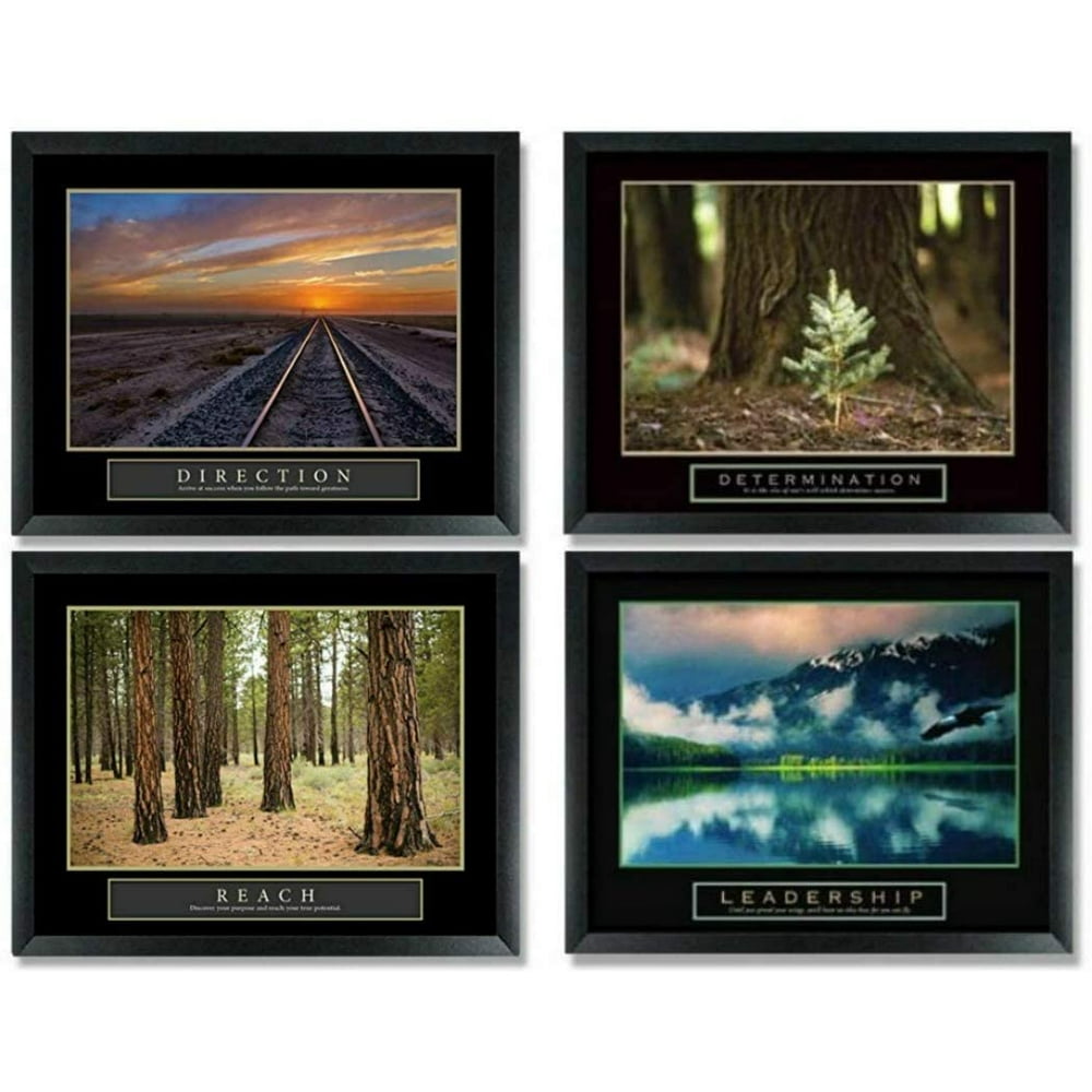 Framed Motivational Posters for WallsDecorative Posters for Office