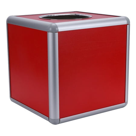 

Lottery Box Square Raffle Ball Game Box Ticket Box Donation Box Party Favor Game Toy